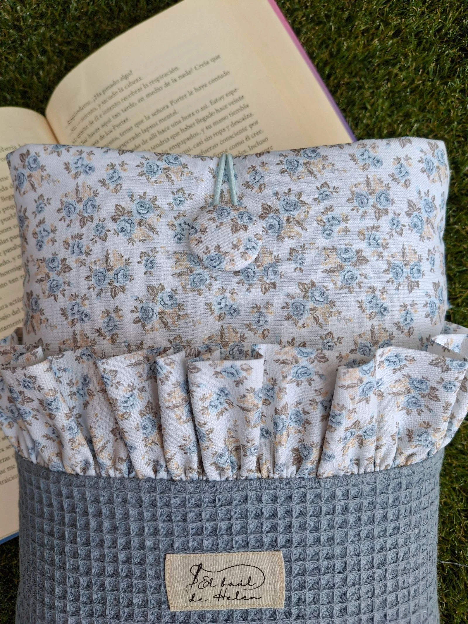 Célula para livro acolchoada feita à mão – photo 3